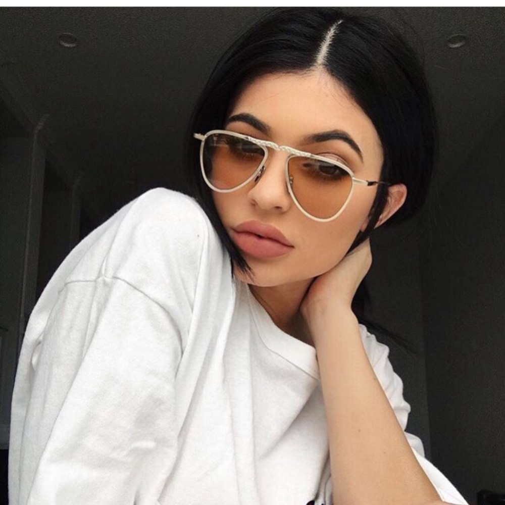 Jida Watt Titanium Yellow Tint Lens Sunglasses